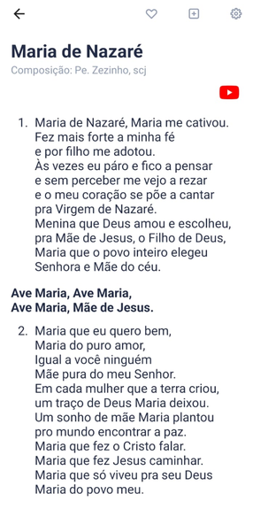 Tela exemplo do aplicativo